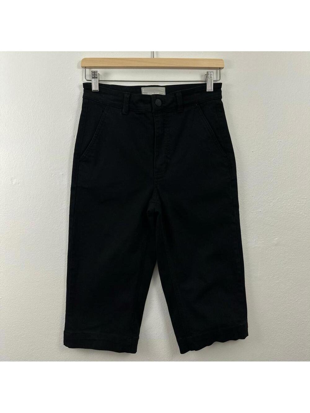 Everlane Women’s Black Capri Denim Pants Size 2 ...